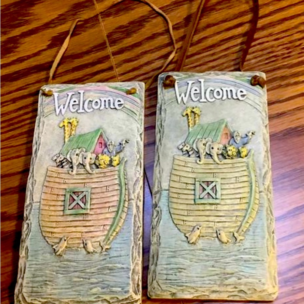 Noah’s Ark Welcome Signs!